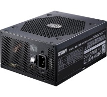 Блок питания 850W/ Power Supply Cooler Master V850, 850W, ATX, 135mm, 12xSATA, 6xPCI-E(6+2), APFC, 80+ Platinum