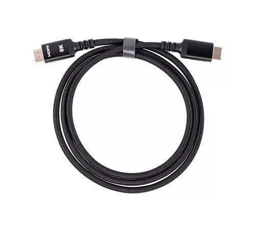 Кабель/ Кабель HDMI 19M/M,ver. 2.1 8KX60Hz (Econom) оплетка 1.5m iOpen <ACG859B-1.5>