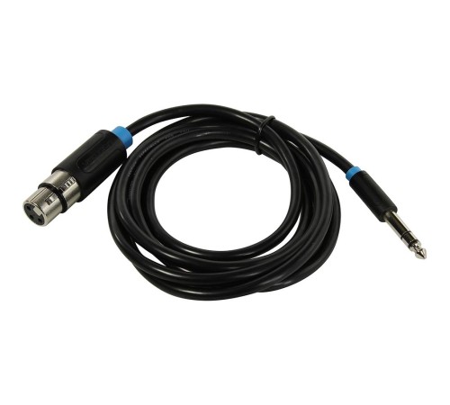 Кабель Vention аудио Jack 6.5 M/XLR F - 2м