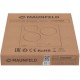 Электрическая домино MAUNFELD/ Электрическая варочная панель MAUNFELD CVCE453BK, 45см, стеклокерамика, сенсорное управление, таймер, мощность конфорок 1200, 1800, 1800 Вт, автоматическое выключение, индикатор остаточного тепла, защита от перегрева, блокир