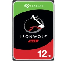 Жесткий диск/ HDD Seagate SATA3 12Tb IronWolf NAS 7200 256Mb 1 year warranty (replacement ST12000VN0007)