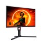 Монитор игровой 24.5'' 16:9 1920х1080(FHD) VA, 240 Hz, 300cd/m2, 3000:1, 80M:1, 0,5 ms, 2xHDMI, DP, USB-Hub, Height adj, Pivot, Tilt, Swivel, Black, Red (Мятая упаковка)
