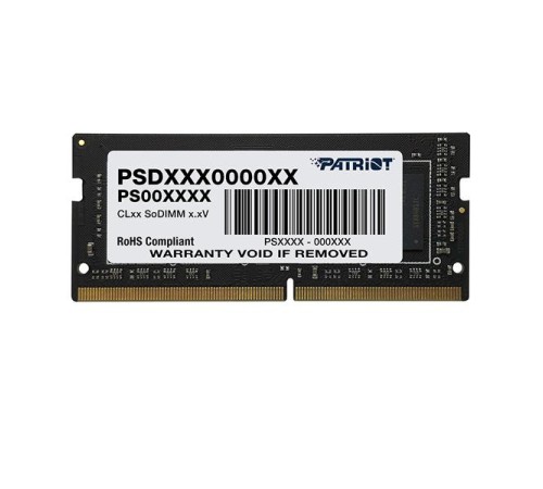 Оперативная память Patriot SL DDR4 8GB 2133MHz SO-DIMM SINGLE 1*8GB CL15 15-15-15-36 1.2V Оперативная память Patriot SL DDR4 8GB 2133MHz SO-DIMM SINGLE 1*8GB CL15 15-15-15-36 1.2V