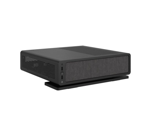 Корпус без блока питания/ Case Fractal Design Ridge, 2x140mm, 2xUSB-A 3.2 + 1xUSB 3.2 Type-C, SFX PSU Support, mITX Black