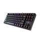 Клавиатура проводная Dareu EK87 Black (черный), подсветка Rainbow, D-свитчи Blue (tactile (clicky), dustproof), раскладка клавиатуры ENG/RUS (Мятая упаковка)