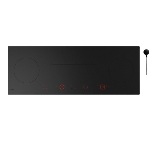 Варочная панель ASKO/ Арт. 737836 ; Встраиваемая варочная панель, дизайн PREMIUM, индукция, 6 зон для приготовления, Bridge, WI-FI, 47х111х41 см, черный матовый