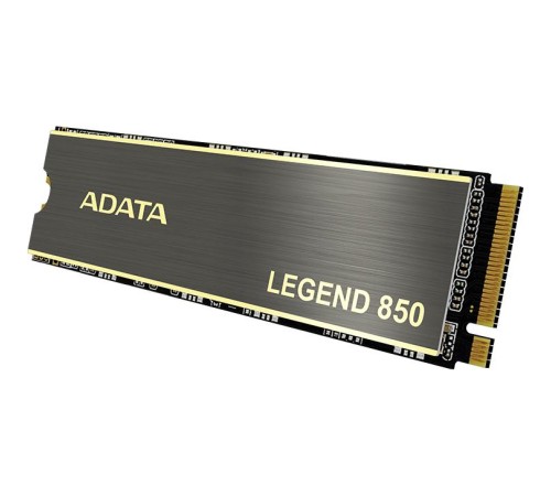 Твердотельный накопитель/ ADATA SSD LEGEND 850, 512GB, M.2(22x80mm), NVMe 1.4, PCIe 4.0 x4, 3D NAND, R/W 5000/2700MB/s, IOPs 380 000/530 000, TBW 500, DWPD 0.54, with Heat Sink (5 лет) Твердотельный накопитель/ ADATA SSD LEGEND 850, 512GB, M.2(22x80mm), NVMe 1.4, PCIe 4.0 x4, 3D NAND, R/W 5000/2700MB/s, IOPs 380 000/530 000, TBW 500, DWPD 0.54, with Heat Sink (5 лет)
