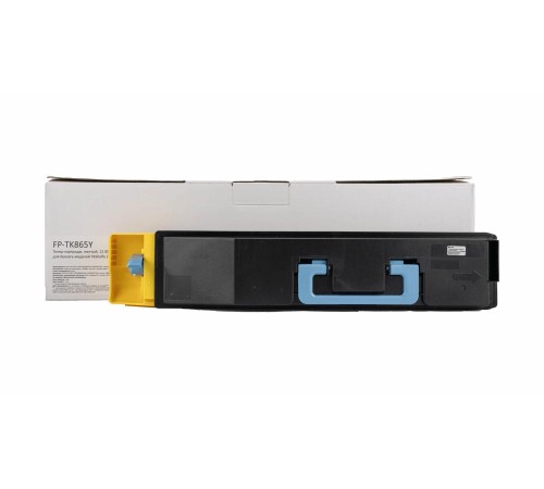 Тонер-картридж F+ imaging, желтый, 12 000 страниц, для Kyocera моделей TASKalfa 250ci/300ci (аналог TK-865Y /1T02JZAEU0), FP-TK865Y (Вскрытая упаковка)