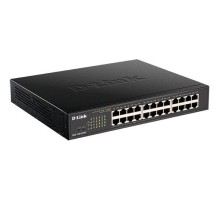 Коммутатор/ DGS-1100-24PV2 EasySmart L2 Switch 24х1000Base-T (12х1000Base-T PoE), PoE Budget 100W
