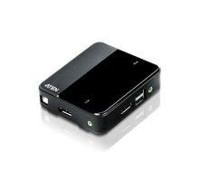 КВМ переключатель ATEN 2-Port USB DisplayPort/Audio KVM Switch (4K Supported and Cables included)