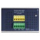 коммутатор/ PLANET IGS-6325-8UP2S IP30 DIN-rail Industrial L3 8-Port 10/100/1000T 802.3bt PoE + 2-port 1G/2.5G SFP Full Managed Switch (-40 to 75 C, 8-port 95W PoE++, 802.3bt/PoH/Force modes, dual redundant power input on 48~56VDC terminal block, DIDO, ER