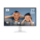 Монитор MSI PRO MP273QW E2 27" 16:9 WQHD(2560x1440)IPS Flat,1ms(MPRT),1300:1,100M:1,400nit,178/178,2xHDMI ,1xDP,Speaker,Tilt,VESA,100Hz,White, 1y w-ty