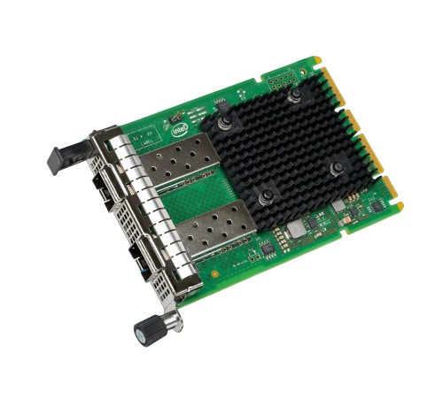 Сетевая карта/ Intel® Ethernet Network Adapter X710-DA2 for OCP 3.0, Dual SFP+ Ports, 10 GBit/s, OCP 3.0 PCI-E x8 (v3), VMDq, PCI-SIG* SR-IOV Capable, iSCSI,NFS Сетевая карта/ Intel® Ethernet Network Adapter X710-DA2 for OCP 3.0, Dual SFP+ Ports, 10 GBit/s, OCP 3.0 PCI-E x8 (v3), VMDq, PCI-SIG* SR-IOV Capable, iSCSI,NFS