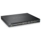 Коммутатор Мультигигабитный L3 Core коммутатор Zyxel NebulaFlex Pro XS3800-28, rack 19", 4xRJ-45: 1/2,5/5/10G, 8xCombo (SFP: 1/10G, RJ-45: 1/2,5/5/10G), 16xSFP+, стекируемый (до 4), 2 блока питания в комплекте