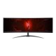 Монитор 44,5'' ACER Nitro XZ452CUVbemiiphuzx,ZeroFrame,Curved 1500R Black,32:9,VA,5120x1440,1/4ms,450cd,165Hz,2xHDMI(2.1)+1xDP(1.4)+1xType-C(PD90W)+Audio out+USB3.2(2Up 3Down)+RJ45,Speakers 3Wx2