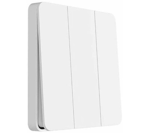 Умный выключатель (три клавиши) Yeelight Smart Switch Light YLKG14YL (Мятая упаковка) Умный выключатель (три клавиши) Yeelight Smart Switch Light YLKG14YL (Мятая упаковка)