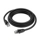 Greenconnect Патч-корд PROF 5.0m, UTP медь кат.6, ethernet high speed 10 Гбит/с, RJ45, T568B