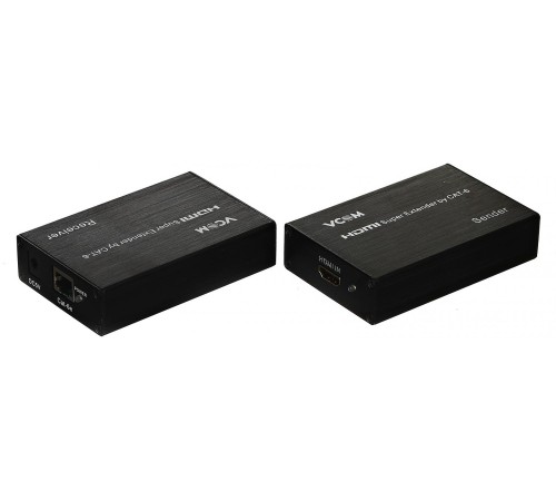 Удлинитель/ Удлинитель HDMI по витой паре до 60м extender +2б.п. VCOM <DD471> Удлинитель/ Удлинитель HDMI по витой паре до 60м extender +2б.п. VCOM <DD471>