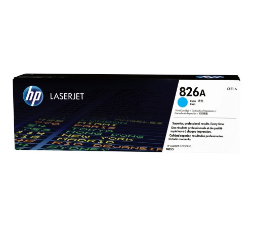 Тонер-картридж/ HP 826A Cyan LaserJet Toner Cartridge Тонер-картридж/ HP 826A Cyan LaserJet Toner Cartridge