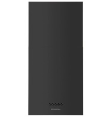 Вытяжка/ Кухонная вытяжка MAUNFELD BOX Push 40 Inox, настенная, механическое управление, 1000 м3/ч, 3 скорости, уровень шума 60 дБ, цвет черный