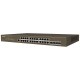 Коммутатор/ Tenda TEG5328F Коммутатор управляемый L2, 28 портов, 24х1 Гбит/с, Base-X SFP 4х1 Гбит/с, установка в стойку