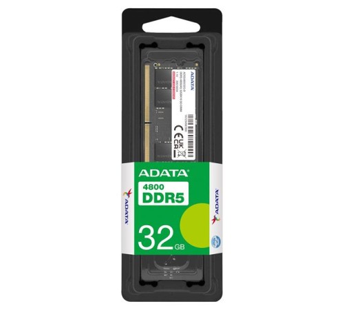 Оперативная память ADATA DDR5 SO-DIMM 32GB 4800MHz 1*32GB 40-40-40 SINGLE TRAY