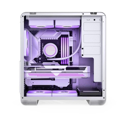 Корпус без блока питания/ Case JONSBO U4 PRO MESH, Midi-Tower, no fan, 1xUSB-A 3.2 + 1xUSB-C 3.2, ATX, mATX, mITX White