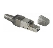 Разъём RJ-45 FTP для кабеля кат.6A полевая заделка