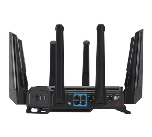 Роутер ASUS GT-BE19000//802.11 a/b/g/n/ac/ax/be,  2,4 + 6 gGz, black