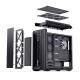 Корпус без блока питания/ Case JONSBO D500, Full-Tower, TG, 3x140mm ARGB, 2xUSB-A 3.2 + 1xUSB-C 3.2, E-ATX, ATX, mATX, mITX Black