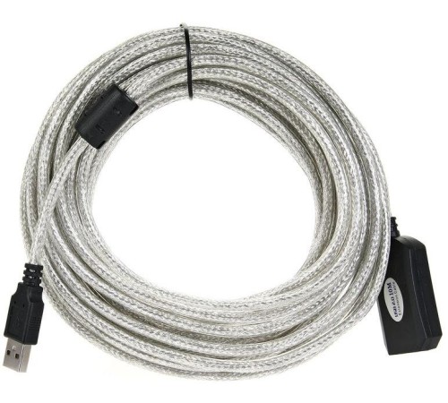 Кабель-адаптер/ Кабель-адаптер USB2.0-repeater, удлинительный активный <Am-->Af> 10м VCOM <VUS7049-10M> Кабель-адаптер/ Кабель-адаптер USB2.0-repeater, удлинительный активный <Am-->Af> 10м VCOM <VUS7049-10M>