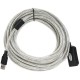 Кабель-адаптер/ Кабель-адаптер USB2.0-repeater, удлинительный активный <Am-->Af> 10м VCOM <VUS7049-10M>