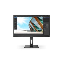Монитор LCD 27'' 16:9 2560х1440(WQHD) IPS, 75 Hz, 300 cd/m2, 1000:1, 50М:1, 4ms, VGA, HDMI, DP, USB-Hub, Height adj, Pivot, Tilt, Swivel, Speakers, Black (Мятая упаковка)