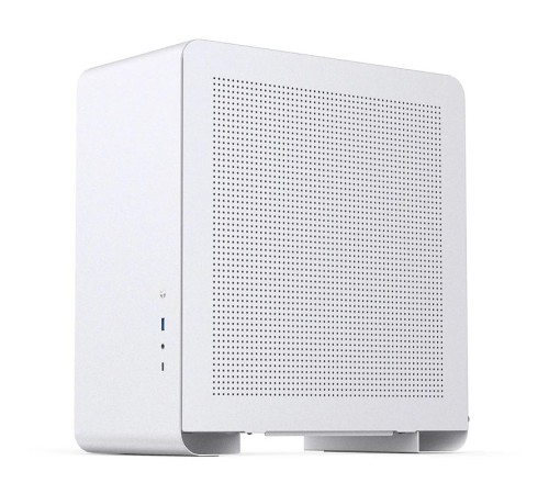 Корпус без блока питания/ Case JONSBO U4 PRO MESH, Midi-Tower, no fan, 1xUSB-A 3.2 + 1xUSB-C 3.2, ATX, mATX, mITX White