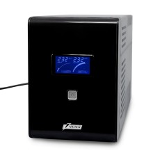 ИБП POWERMAN Smart Sine 2000, LCD, линейно-интерактивный, 2000ВА, 1400Вт,  4 евророзетки с резервным питанием, USB, батарея 12В 9Ач 2 шт., 380мм х 158мм х 198мм, 12.7 кг./ UPS POWERMAN Smart Sine 2000, LCD, line-interactive, 2000VA, 1400W, 4 eurosockets w