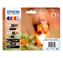 Набор/ Multipack 6-colours 478XL Claria Photo HD Ink
