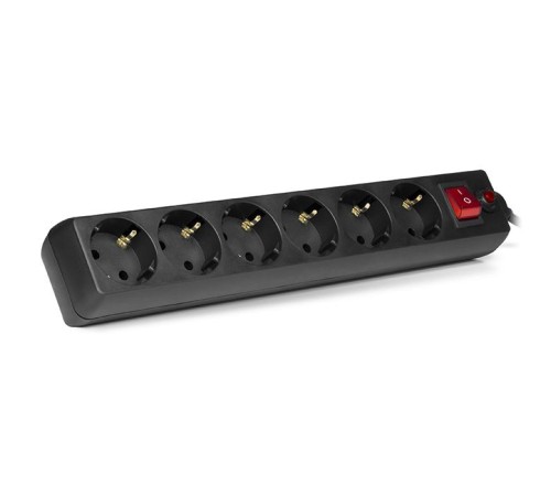 Фильтр SVEN Optima 3 м (6 розеток) черный, цветная коробка/ Surge Protector SVEN Optima 3 m (6 outlets) black, color box Фильтр SVEN Optima 3 м (6 розеток) черный, цветная коробка/ Surge Protector SVEN Optima 3 m (6 outlets) black, color box