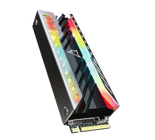 SSD накопитель Netac SSD NV3000 RGB 1TB PCIe 3 x4 M.2 2280 NVMe 3D NAND SSD, R/W up to 3400/2000MB/s, IOPS(R4K) 150K/200K, TBW 600TB, with heat sink & RGB, 5y wty SSD накопитель Netac SSD NV3000 RGB 1TB PCIe 3 x4 M.2 2280 NVMe 3D NAND SSD, R/W up to 3400/2000MB/s, IOPS(R4K) 150K/200K, TBW 600TB, with heat sink & RGB, 5y wty