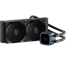 Система водяного охлаждения Ocypus Iota L24 BK, 240mm, Display Pump, 2x120mm FDB fans, LGA115X/1200/1700/18XX, AM4/AM5