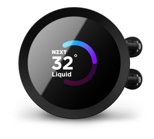Система жидкостного охлаждения для ПК/ Water Cooling System NZXT Kraken 360 RGB (270W, 360mm, LED temp., Black, RGB/ Fans: 3x120mm, 78.86CFM, 33.88dBA, 1800RPM/ Pump height 55.97mm, 2800RPM, Rad thickness 27mm/ S: 1851, 1700, 1200, 115X, AM5, AM4)