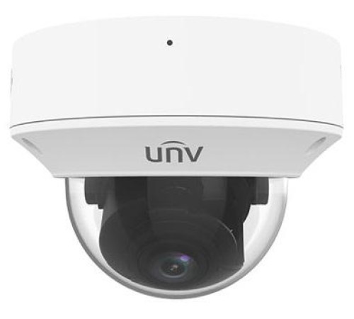 Камера Uniview Видеокамера IP купольная антивандальная, 1/2.8" 8 Мп КМОП @ 20 к/с, ИК-подсветка до 40м., LightHunter 0.003 Лк @F1.6, объектив 2.8-12.0 мм моторизованный с автофокусировкой, WDR, 2D/3D DNR, Ul