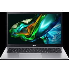 Ноутбук/ ACER Aspire A315-44P-R3LB 15.6"(1920x1080 (матовый))/AMD Ryzen 7 5700U(1.8Ghz)/16384Mb/1024PCISSDGb/noDVD/Int:UMA/Cam/BT/WiFi/50WHr/war 1y/1.8kg/Silver/NoOS