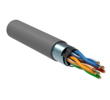 ITK Витая пара F/UTP 5E 4х2х24AWG LSZH серый (305м) РФ/С