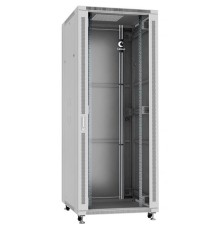  Cabeus SH-05C-42U80/100 Шкаф 19" напольный для распределительного и серверного оборудования 42U 800x1000x2055mm (ШхГхВ) передняя стеклянная и задняя металл, цвет серый (RAL 7035)