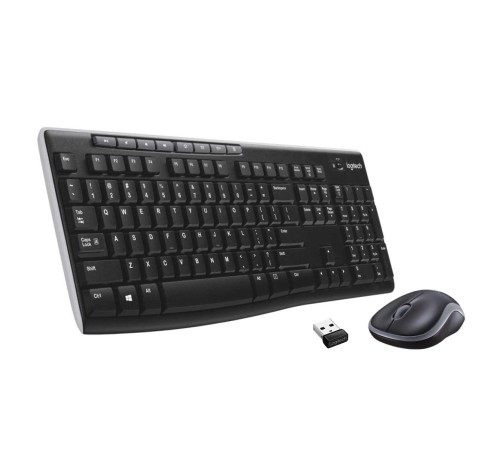 Клавиатура беспроводная Logitech K270 (приемник Unifying, 2 батарейки AAA) (арт. 920-003058, M/N: Y-R0015 / C-U0007) С КИРИЛЛИЦЕЙ Клавиатура беспроводная Logitech K270 (приемник Unifying, 2 батарейки AAA) (арт. 920-003058, M/N: Y-R0015 / C-U0007) С КИРИЛЛИЦЕЙ
