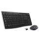 Клавиатура беспроводная Logitech K270 (приемник Unifying, 2 батарейки AAA) (арт. 920-003058, M/N: Y-R0015 / C-U0007) С КИРИЛЛИЦЕЙ