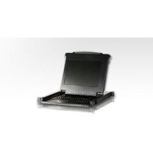 КВМ консоль ATEN 19" Single Rail LCD Console (PS/2-USB, VGA)