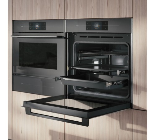 Встраиваемый духовой шкаф ASKO/ 741124, Встраиваемый духовой шкаф ASKO, объем 71 л, сенсорное управление, дисплей, телескопические направляющие, пиролиз, термощуп, дверь SoftClose, максимальная температура духовки 300 градусов, энергоэффективность А+, цве