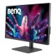 Мониторы/ Benq PD3205U 31,5'', 3840x2160, IPS, 60Hz, 1000:1, 350cd, 5ms, HDMI, DP; 3*USB 3.2; USB C*90W, Speakers, Height adj 110, 99% sRGB, Flicker-free;Low Blue Light, Calibration Report, 3Y, Grey