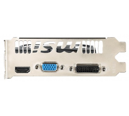 Видеокарта/ VGA MSI NVIDIA GeForce GT N730-4GD3V2 4GB, DDR3/128-bit, PCIe 2.0, 1xD-Sub, 1xHDMI 1.4, 1xDVI-I, 2-slot Видеокарта/ VGA MSI NVIDIA GeForce GT N730-4GD3V2 4GB, DDR3/128-bit, PCIe 2.0, 1xD-Sub, 1xHDMI 1.4, 1xDVI-I, 2-slot
